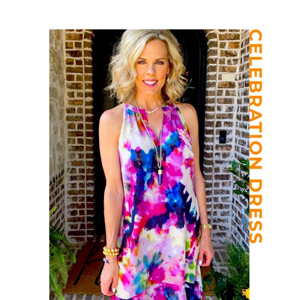 Celebration dress! NWOT, never worn. Smoke free, no pets home.